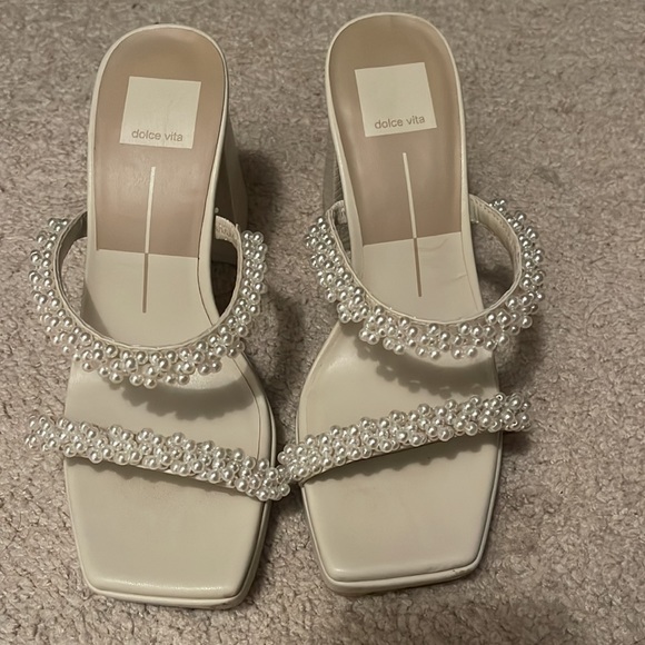 Dolce vita Ariele Pearl heels size 7 worn twice - Picture 6 of 6